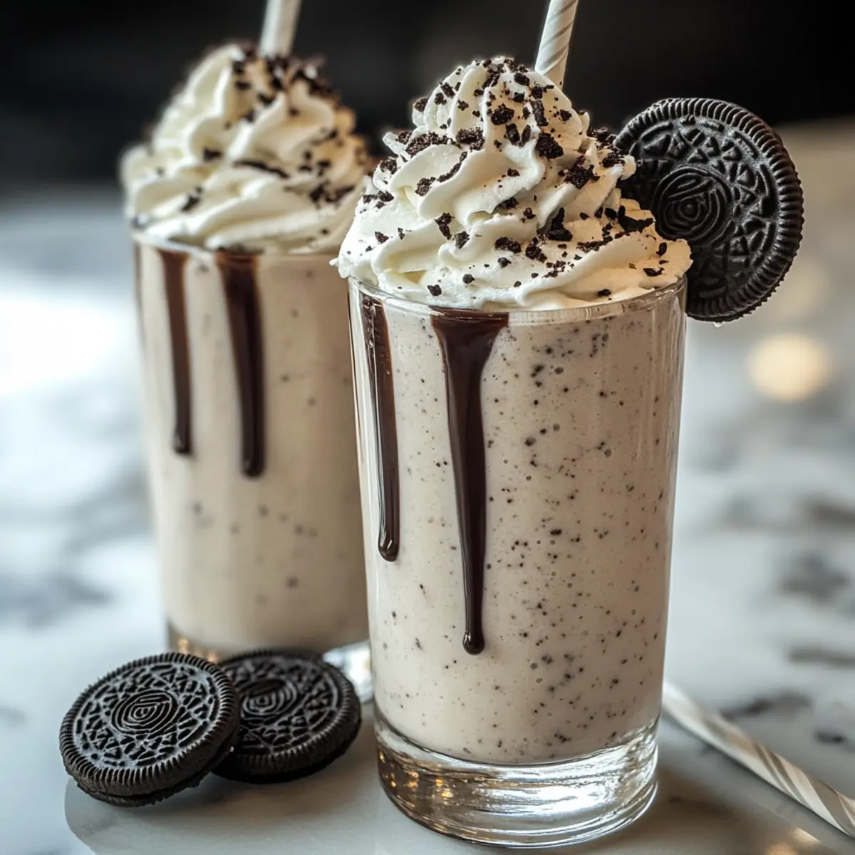 Creamy Oreo Milkshake Bliss in Just 3 Easy Steps