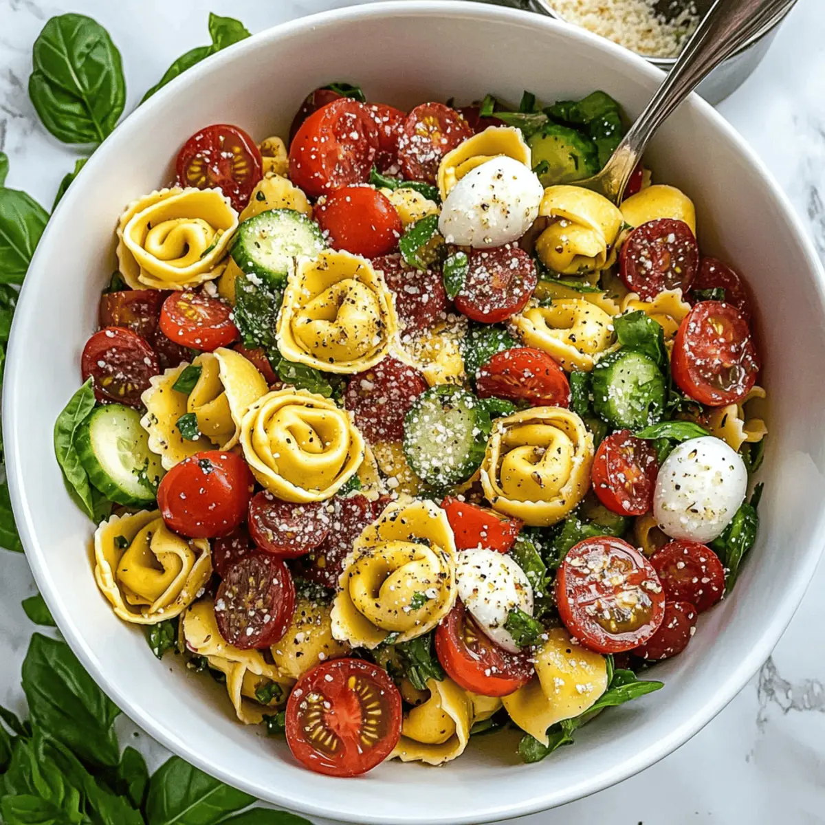Delicious Tortellini Pasta Salad Perfect for Summer Gatherings