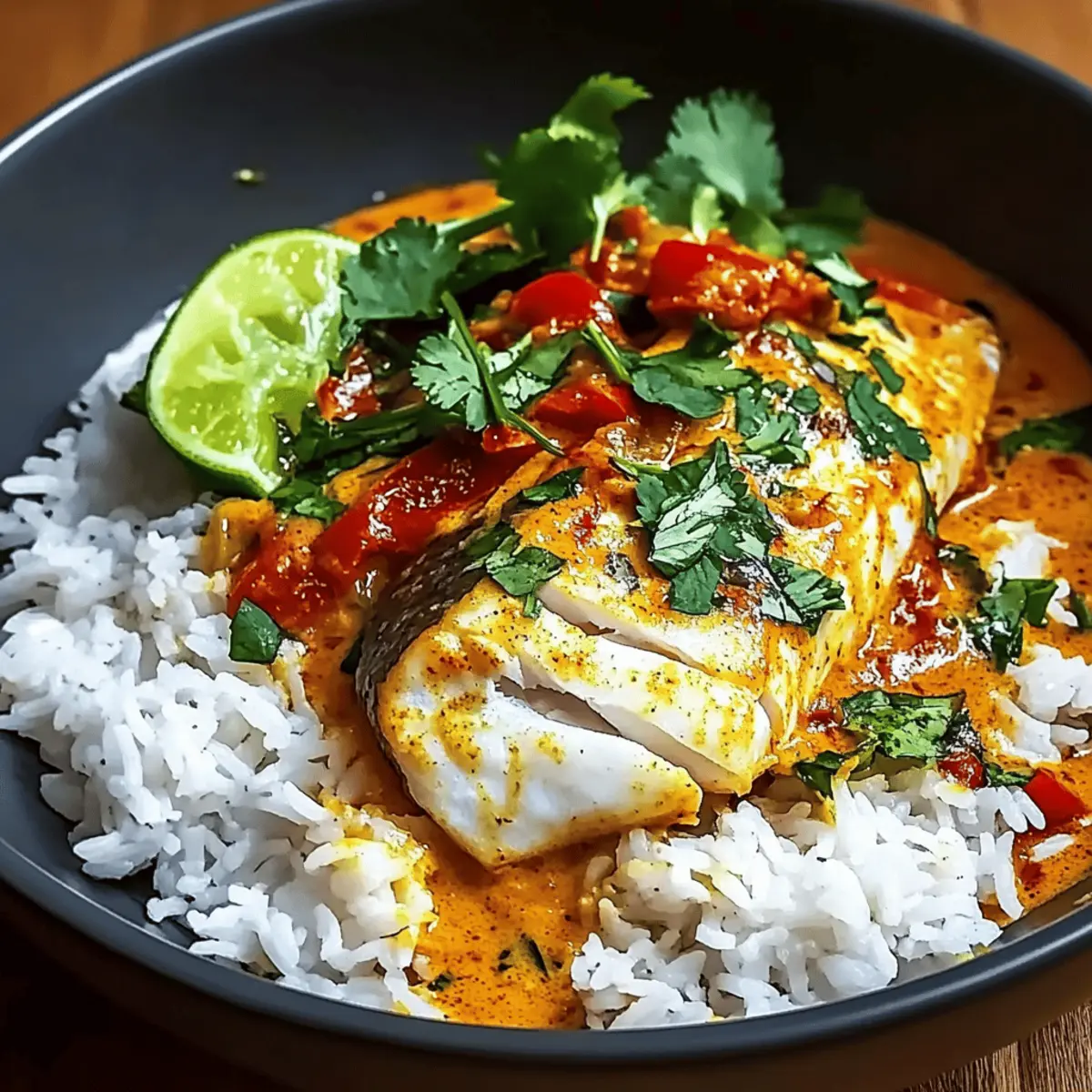 Coconut Lime Fish Curry with Jasmine Rice You'll Love