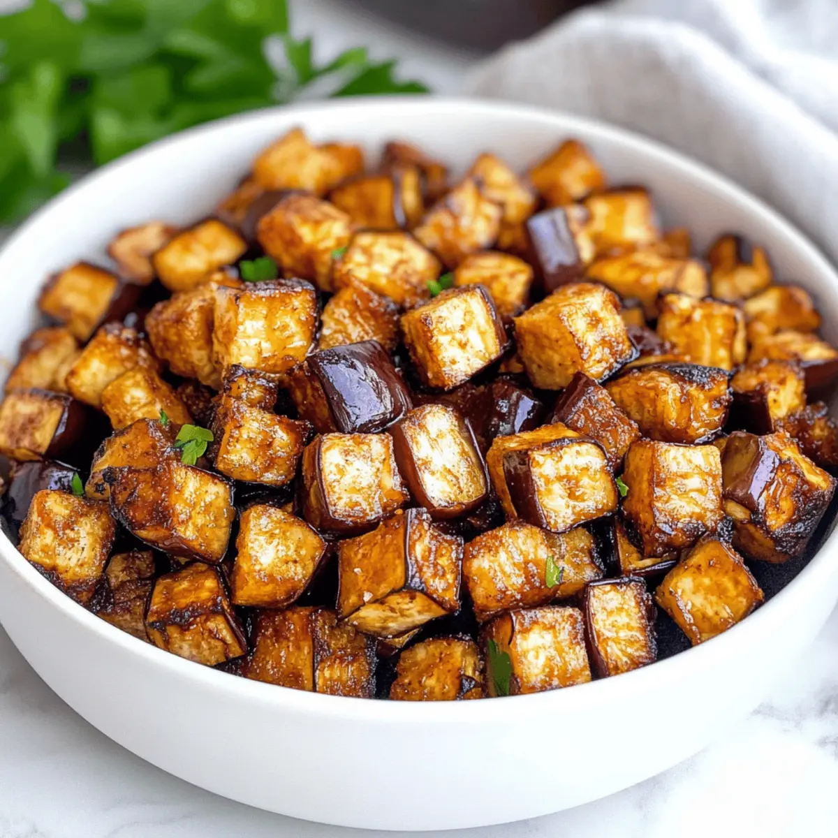 Delicious Low-Calorie Air Fryer Eggplant for Guilt-Free Snacking