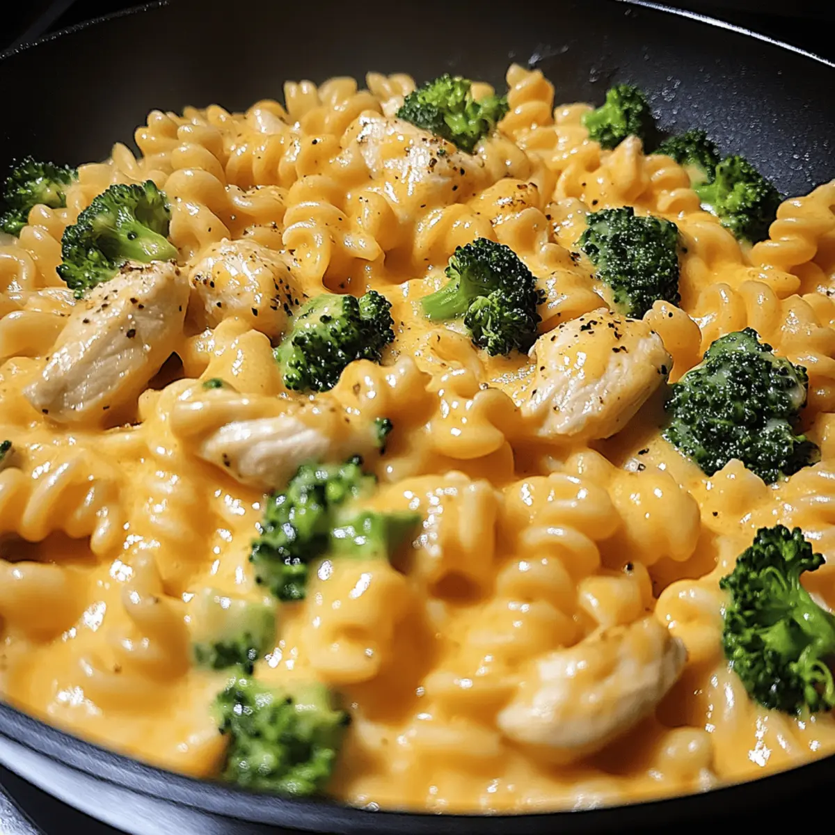Cheesy Ranch Chicken and Broccoli Pasta Skillet in 30 Minutes