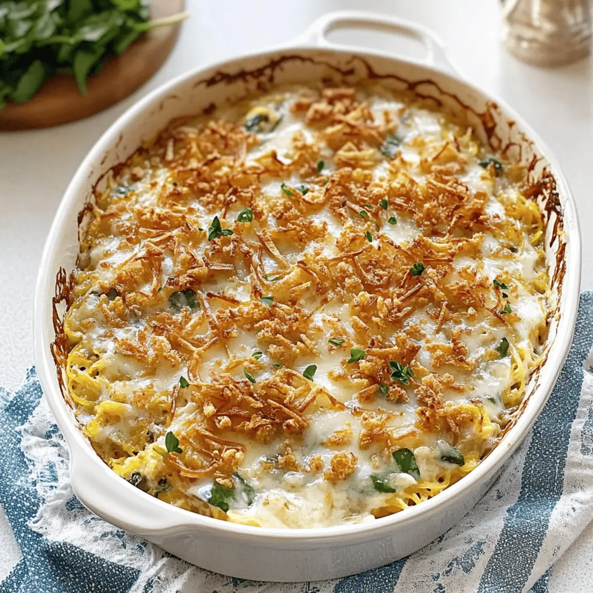 Comforting Spaghetti Squash Casserole for Cozy Fall Nights