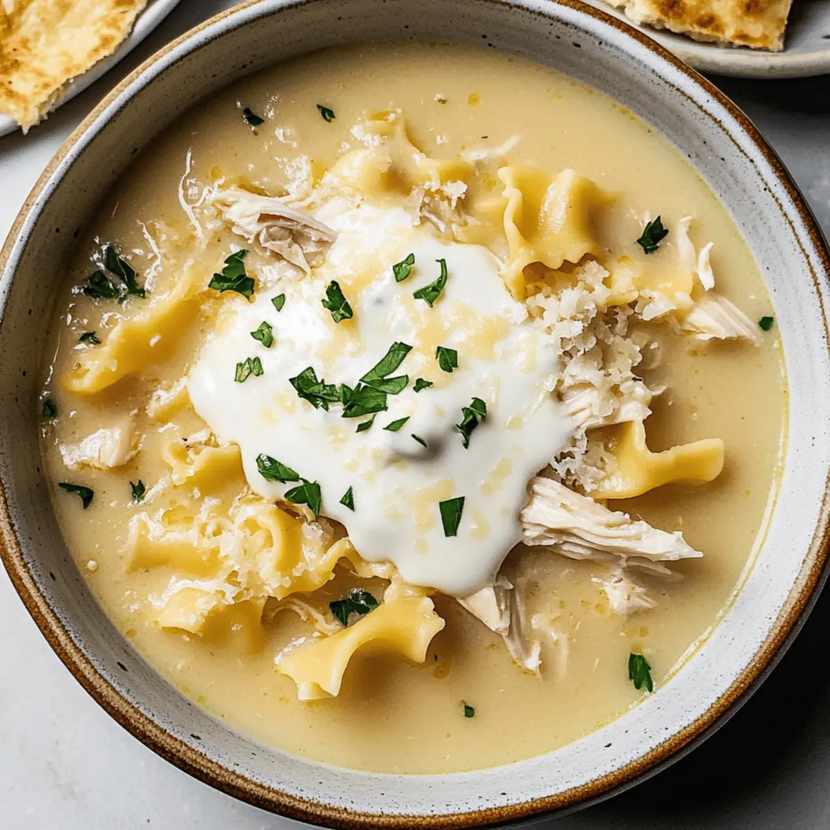 Creamy White Chicken Lasagna Soup: Cozy Comfort in a Bowl