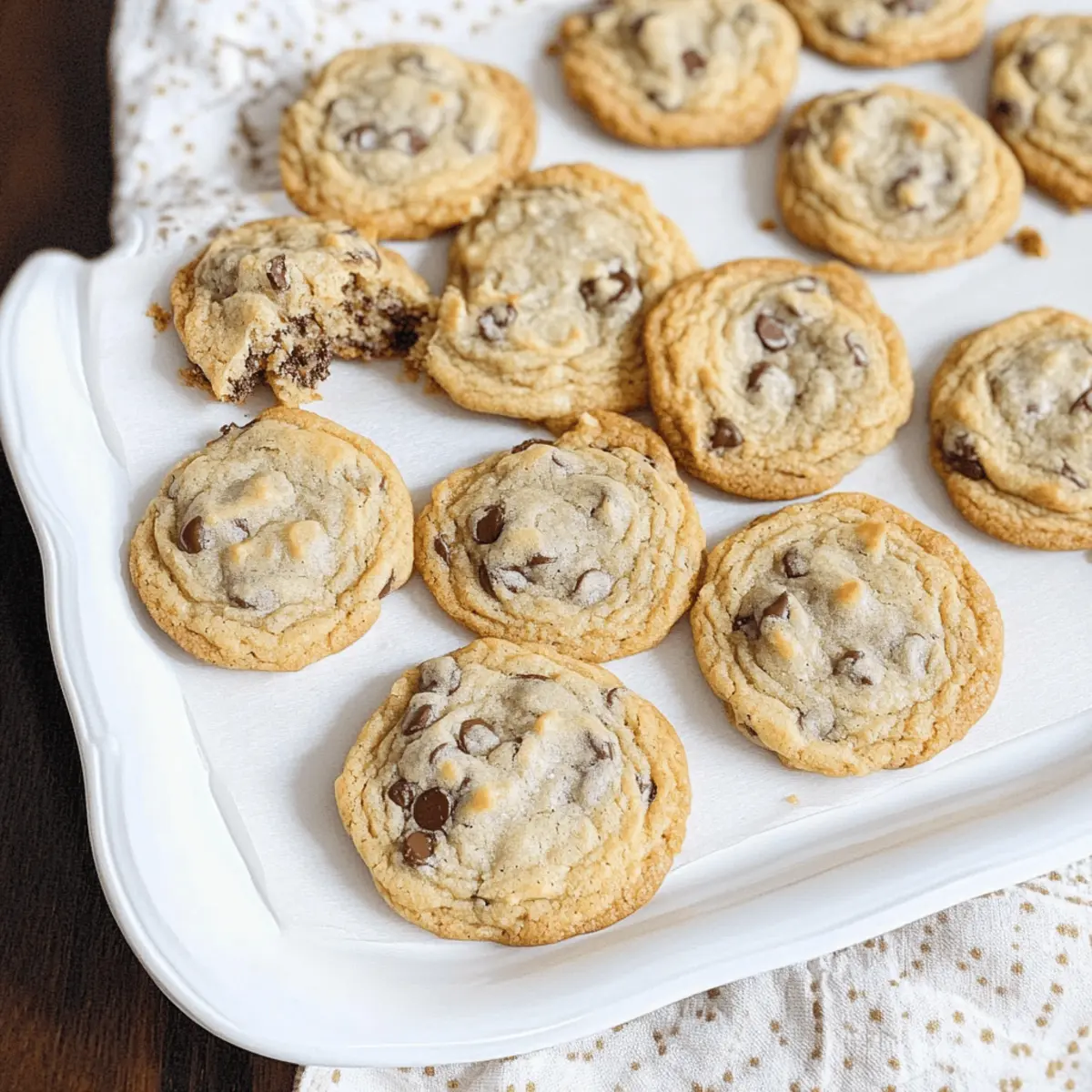Irresistibly Chewy Chocolate Chip Cookies for Sweet Moments