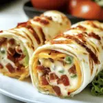 Cheesy Bacon Ranch Wraps