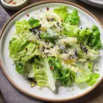 Lemon Parmesan Lettuce Salad