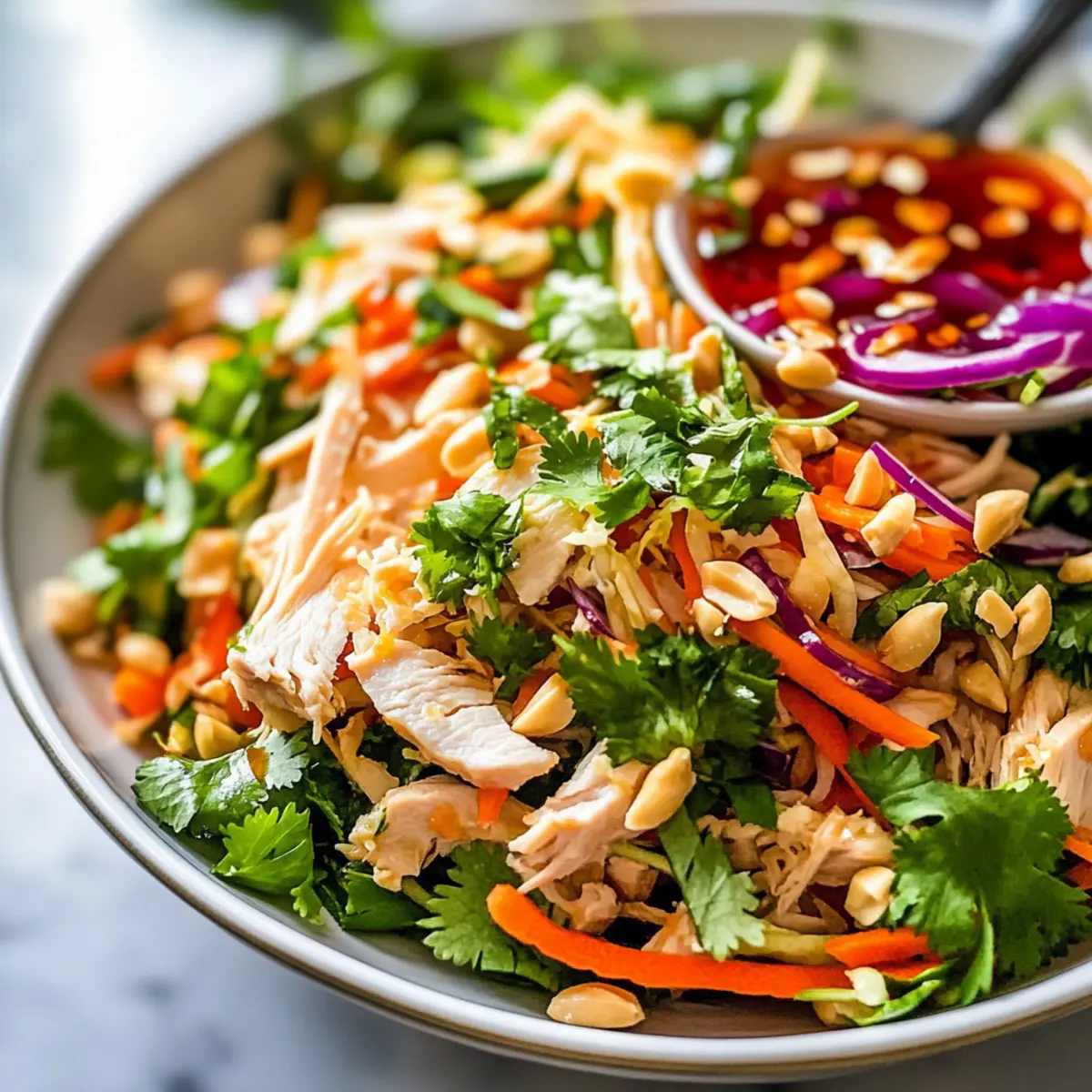 Vietnamese Chicken Salad: Fresh, Crunchy, and Customizable!