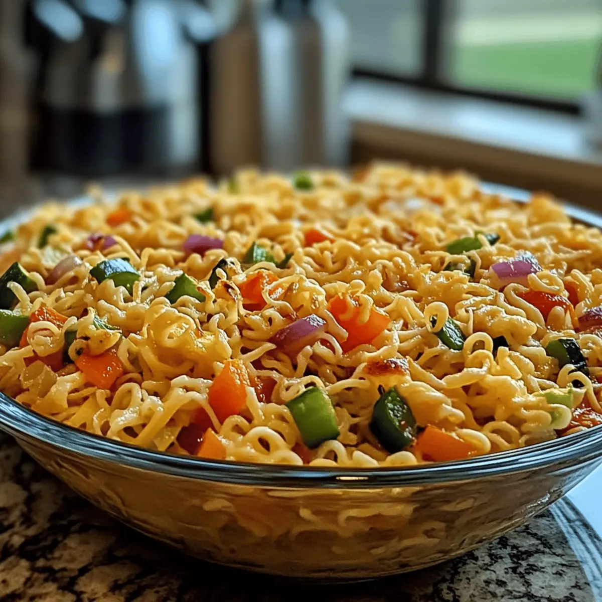Delicious Ramen Noodle Salad That Brightens Any Meal