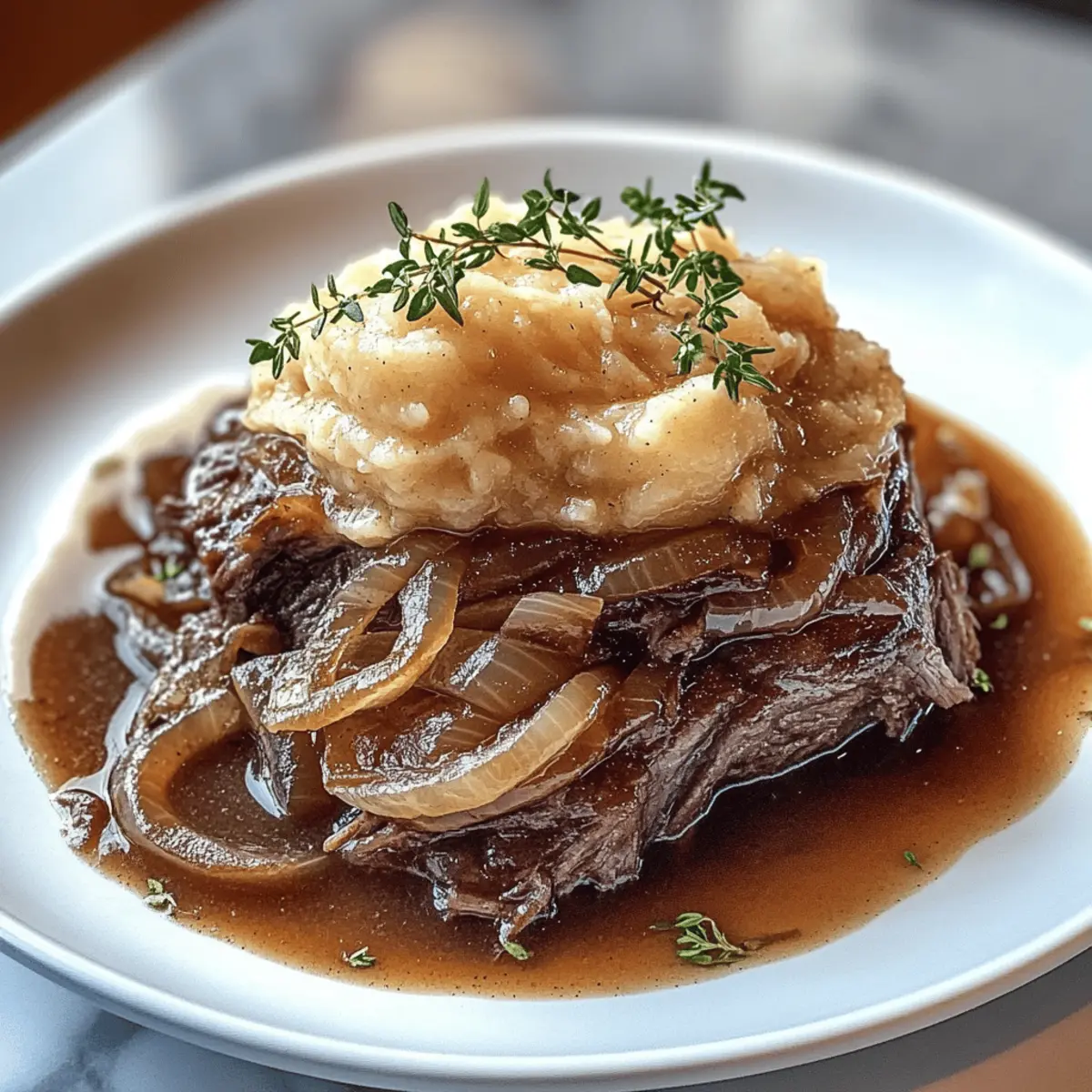 Savory French Onion Pot Roast That Melts in Your Mouth