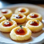 Cheesy Thumbprint Appetizers with Hot Pepper Jelly