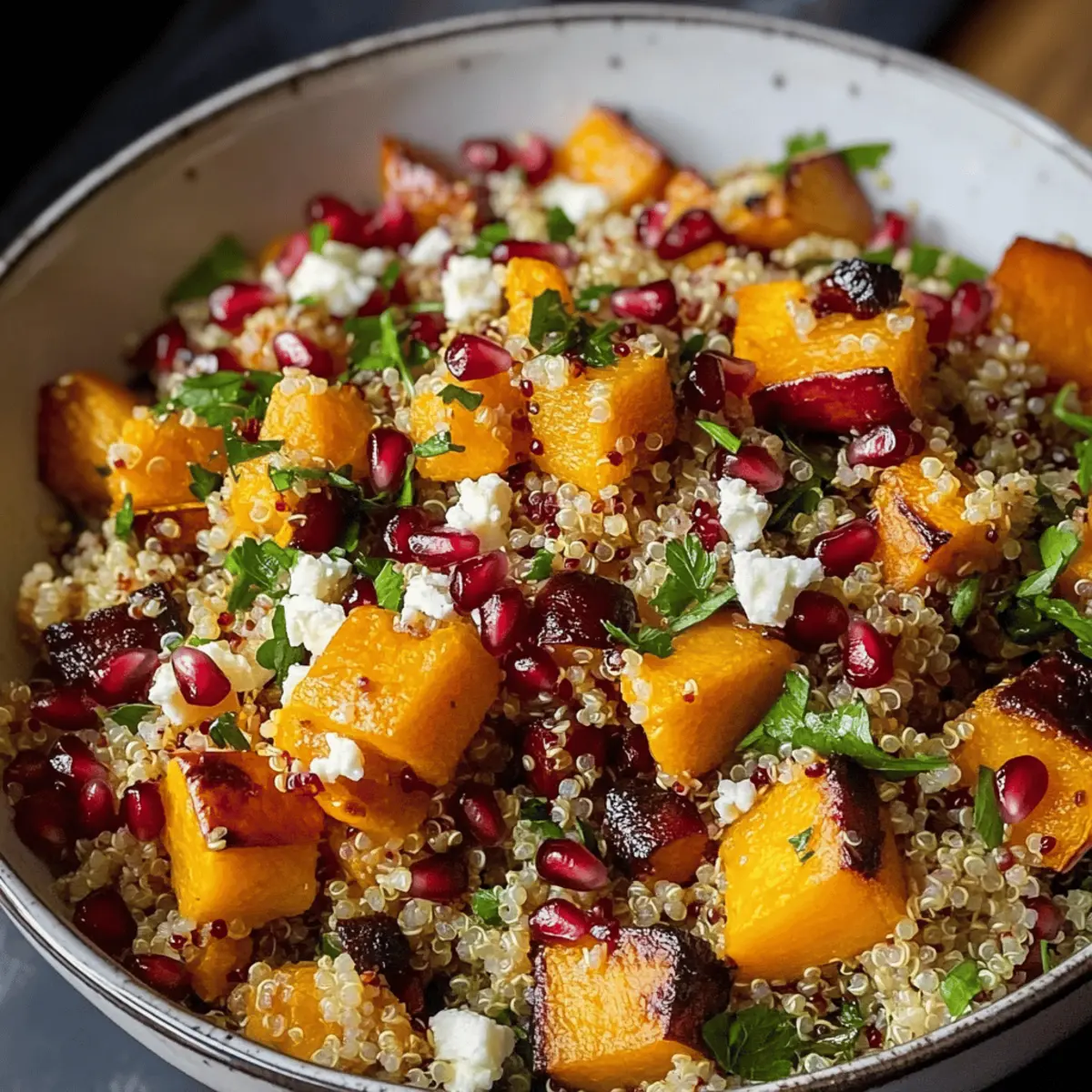 Roasted Butternut Squash Quinoa Salad for a Cozy Fall Dish