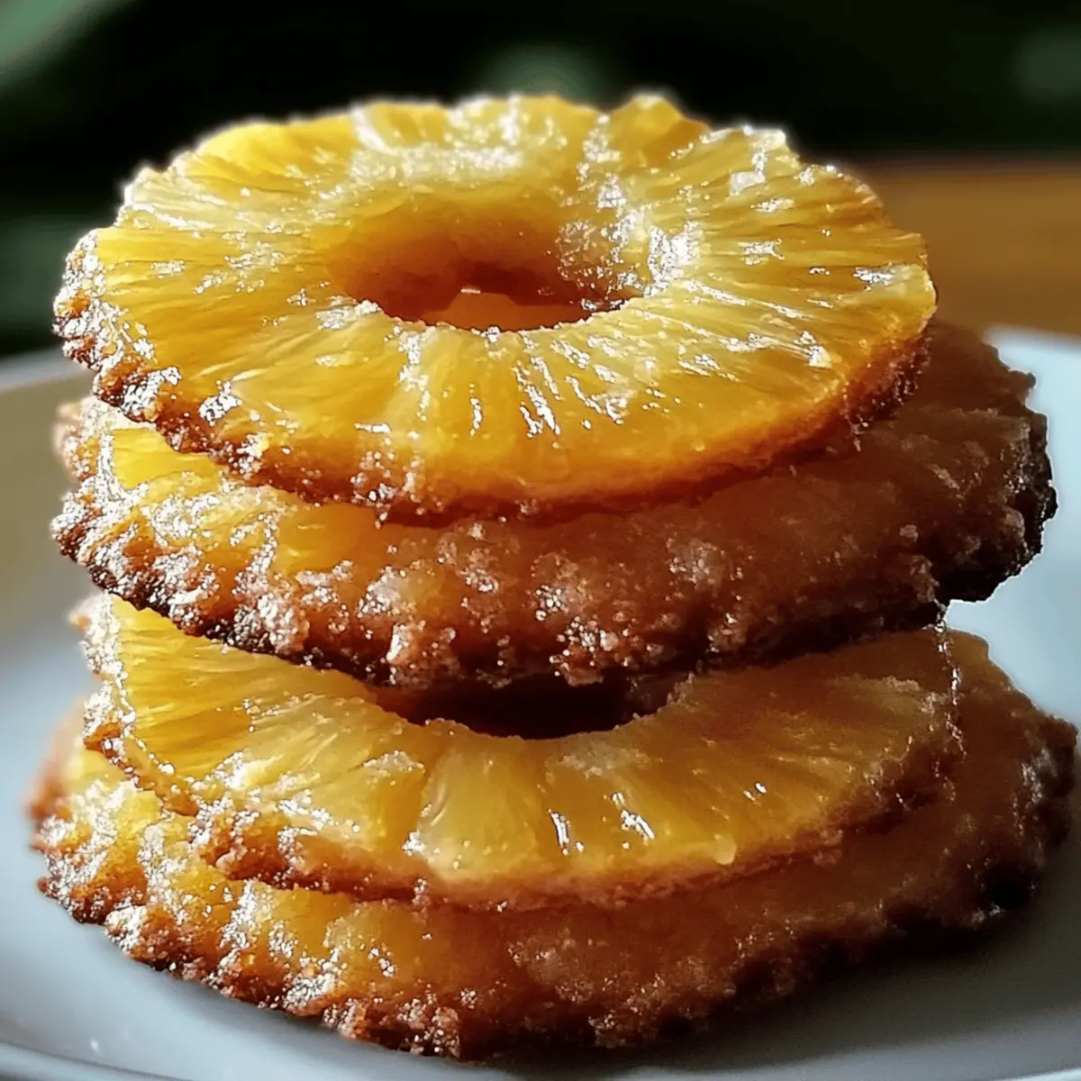 Pineapple Upside Down Sugar Cookies for a Tropical Treat