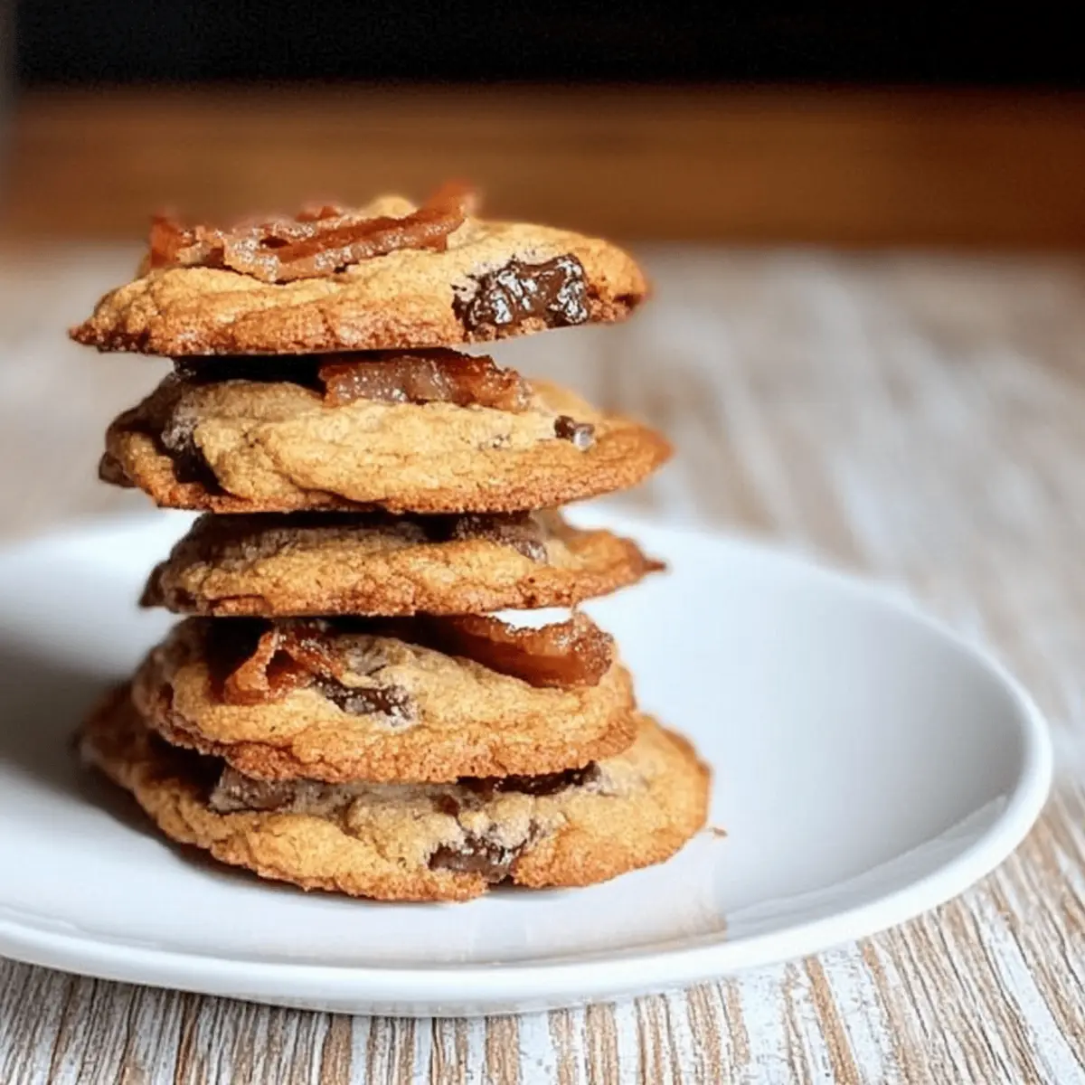 Bacon Bourbon Chocolate Chunk Cookies: A Sweet-Savory Delight