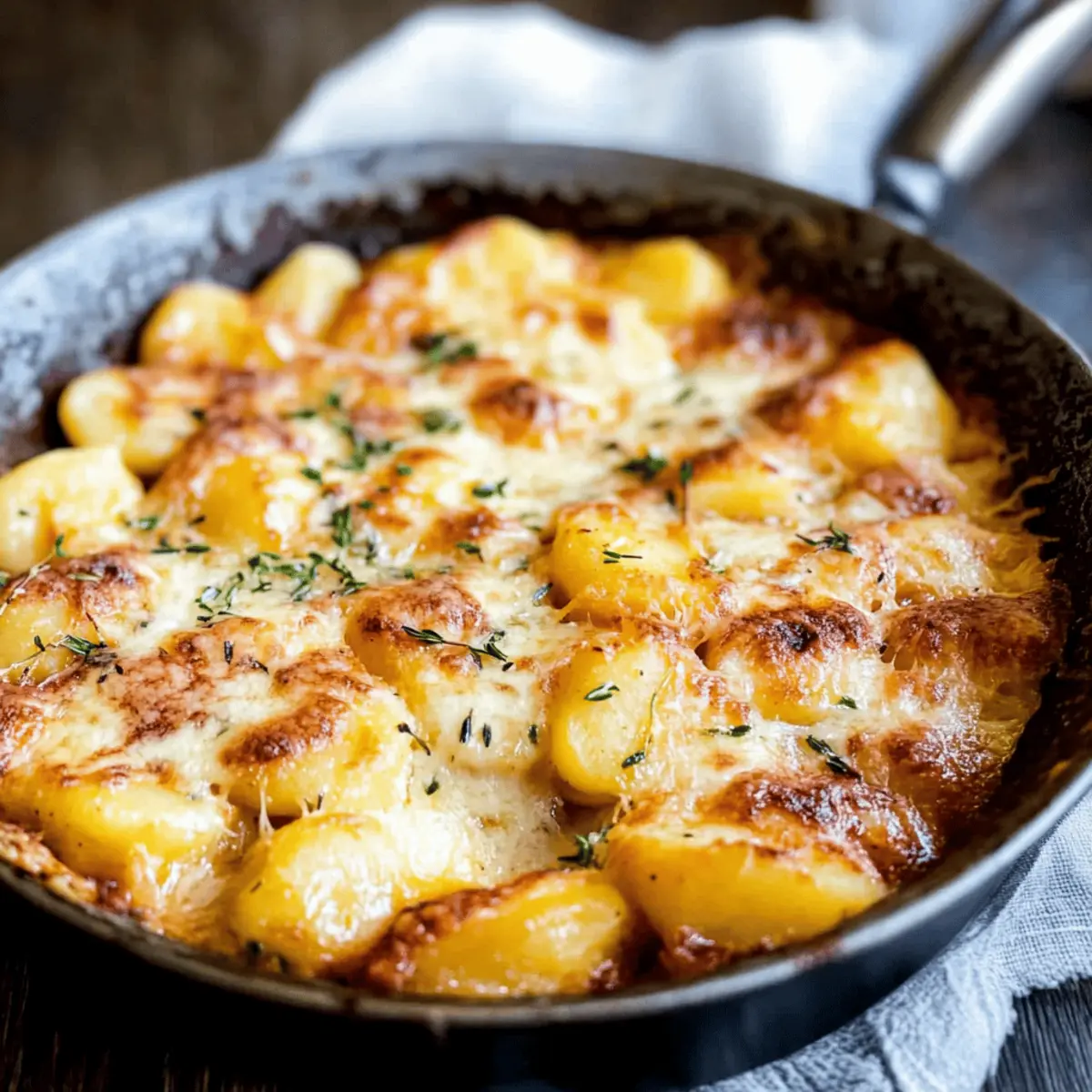 Baked Pumpkin Gnocchi with Thyme and Parmesan Love