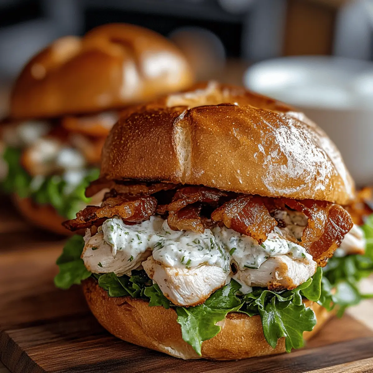 Irresistible Chopped Chicken Bacon Ranch Sandwich in 35 Minutes