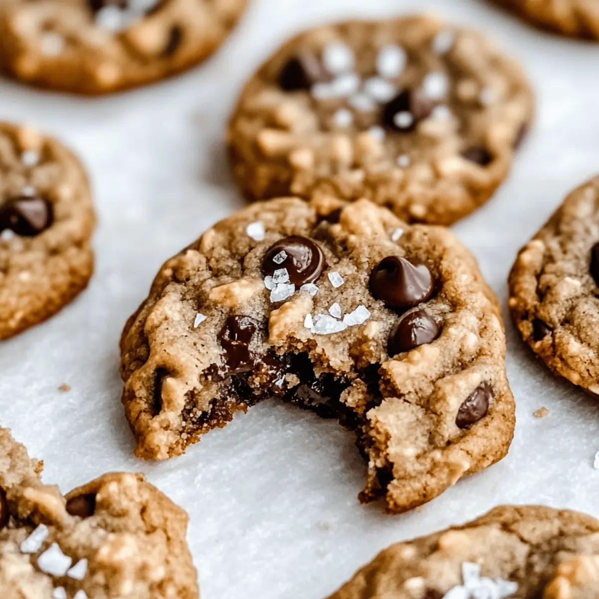 Flourless Peanut Butter Oatmeal Chocolate Chip Cookies Delight