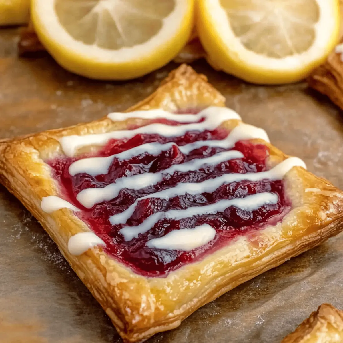 Leftover Cranberry Sauce Cheese Danish for a Cozy Morning Treat