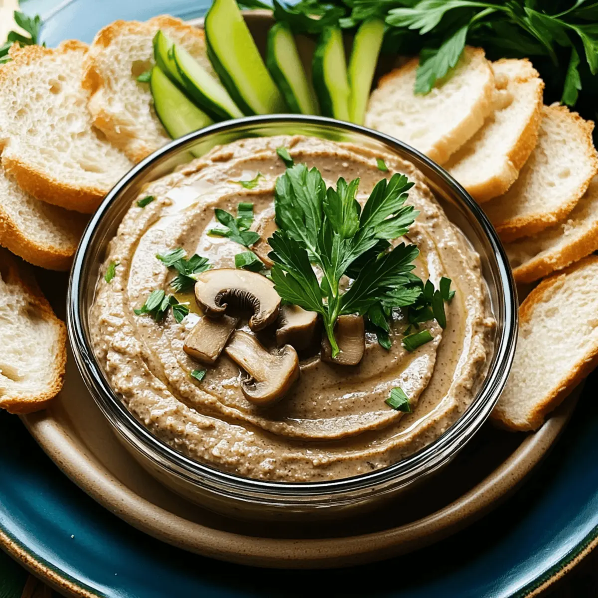 Creamy Mushroom Pâté – Your New Favorite Vegan Spread
