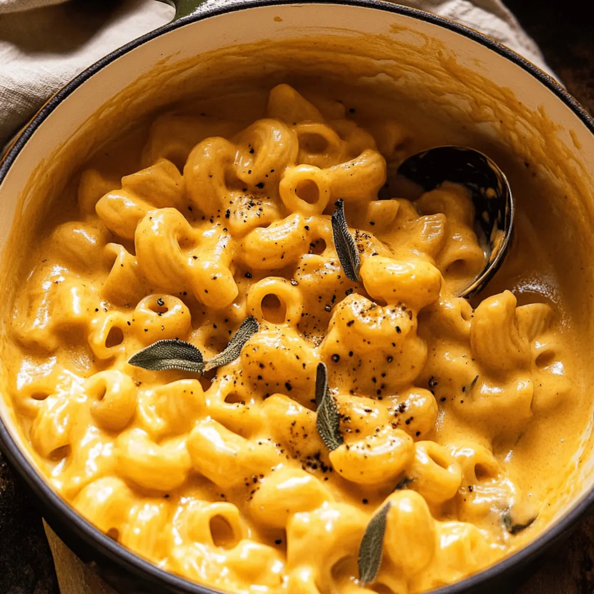 Cozy One Pot Stove-Top Pumpkin Mac and Cheese Delight