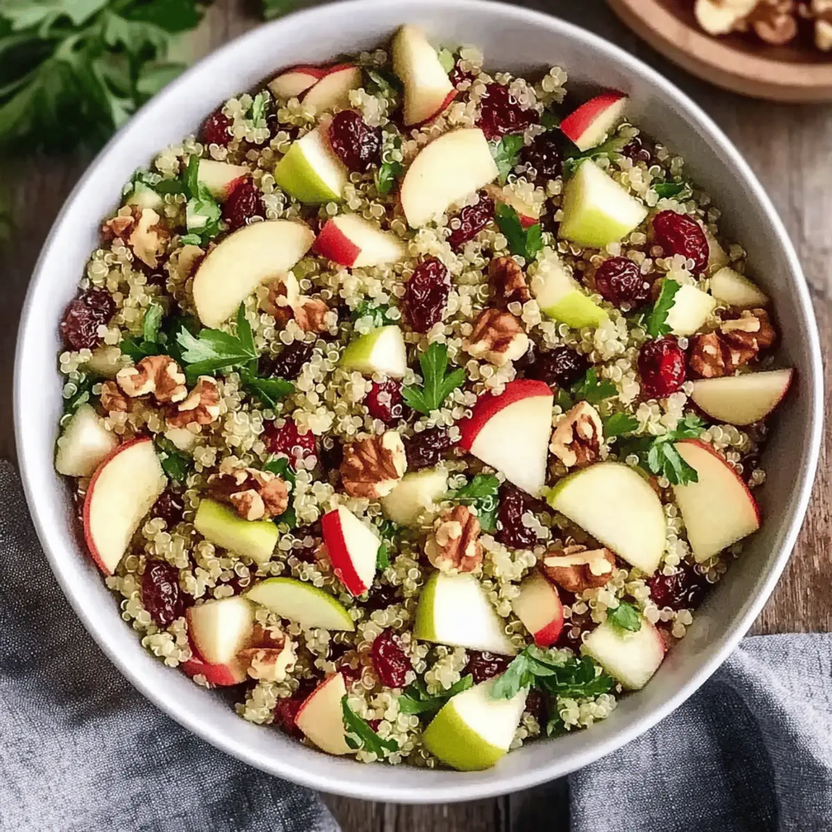 Quinoa Apple Salad: A Fresh Twist on Your Favorite Salad