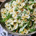 Lemon Basil Parmesan Pasta Salad