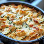 Slow Cooker Chicken Alfredo Ravioli Lasagna
