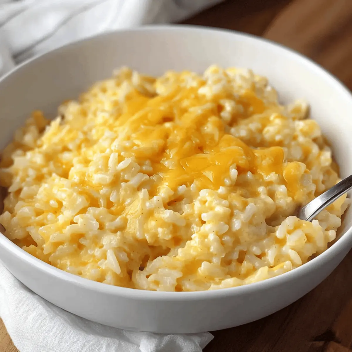 Creamy Cheesy Rice: Comfort Food for Easy Meals