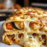 Low Carb Cheesy Garlic Chicken Wraps