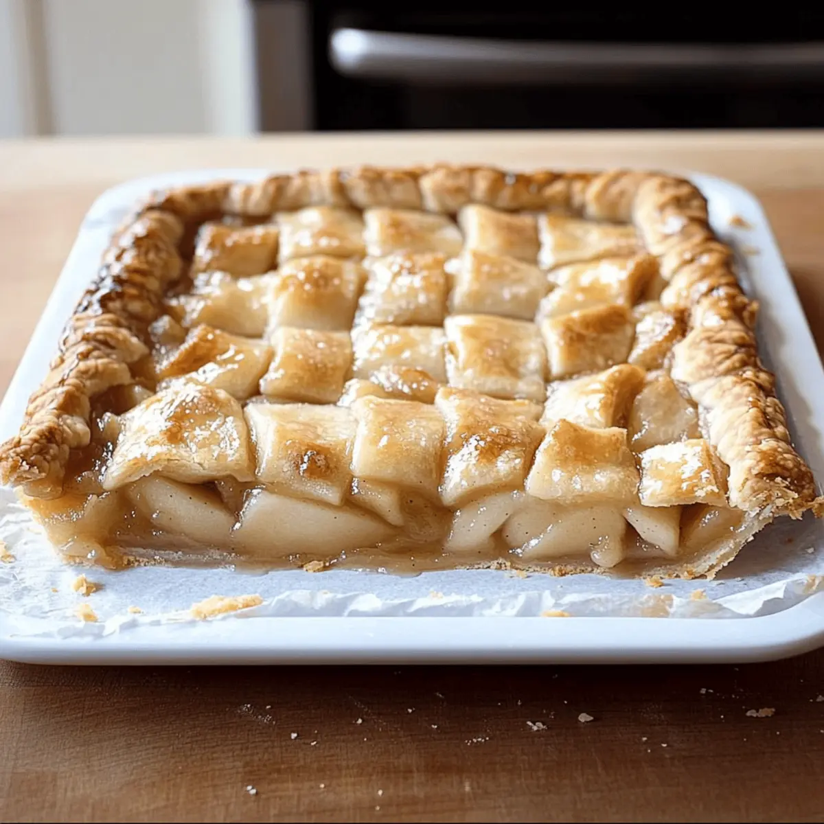 Apple Slab Pie