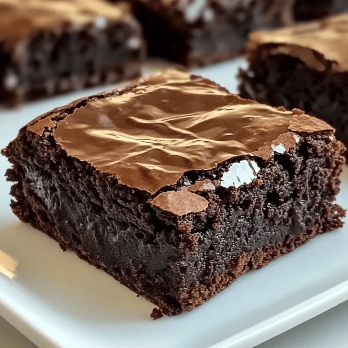 Irresistibly Fudgy Chocolate Brownies That Melt in Your Mouth