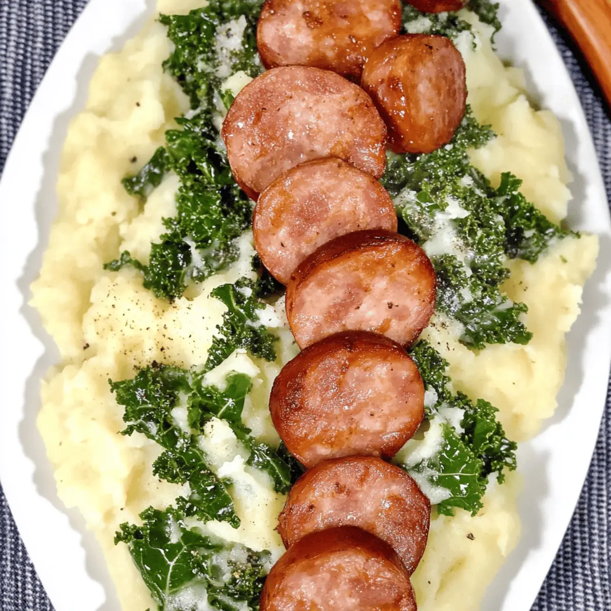 Cozy Up with Hearty Dutch Stamppot and Smoked Sausage