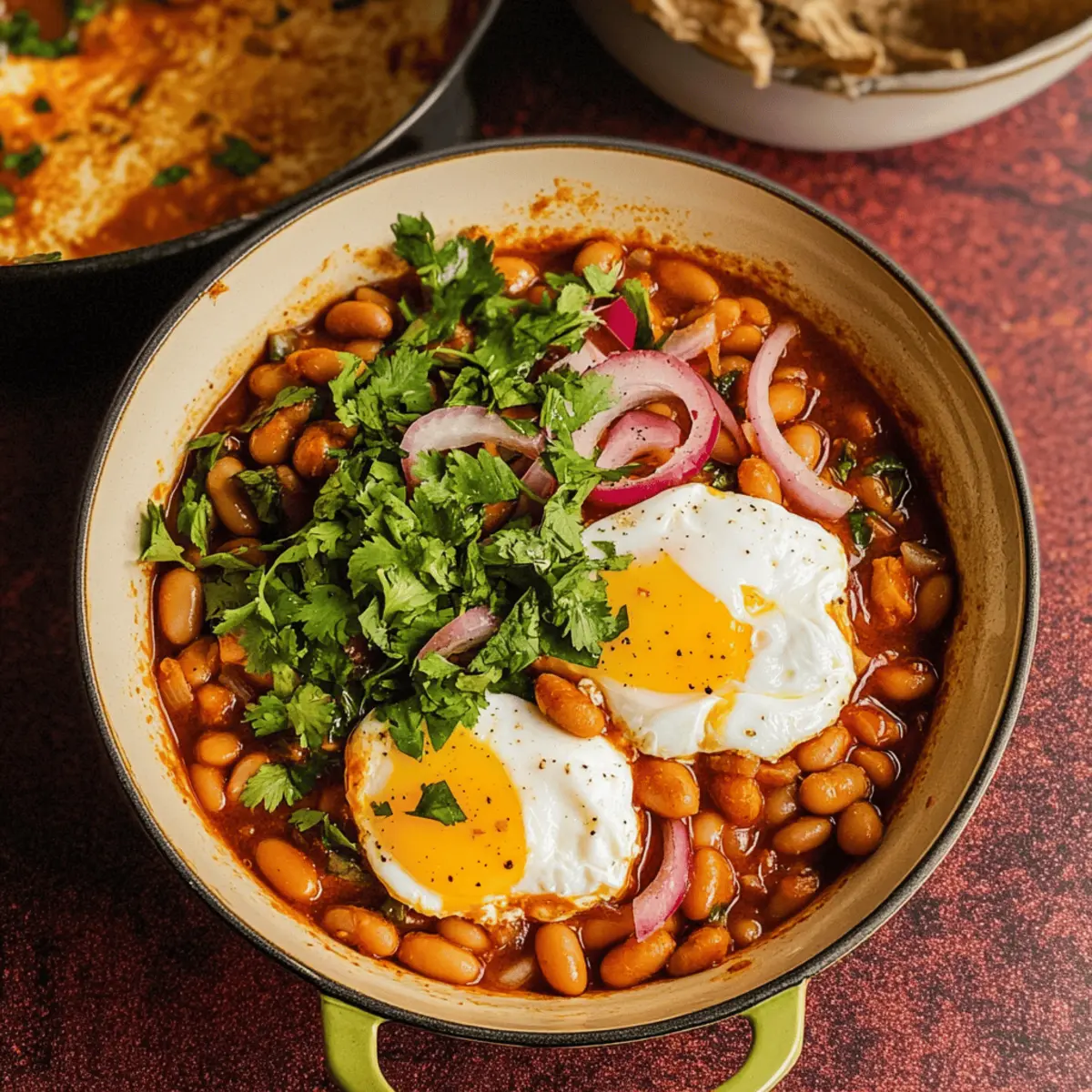 Spicy Easy Breakfast Beans and Eggs for a Hearty Start