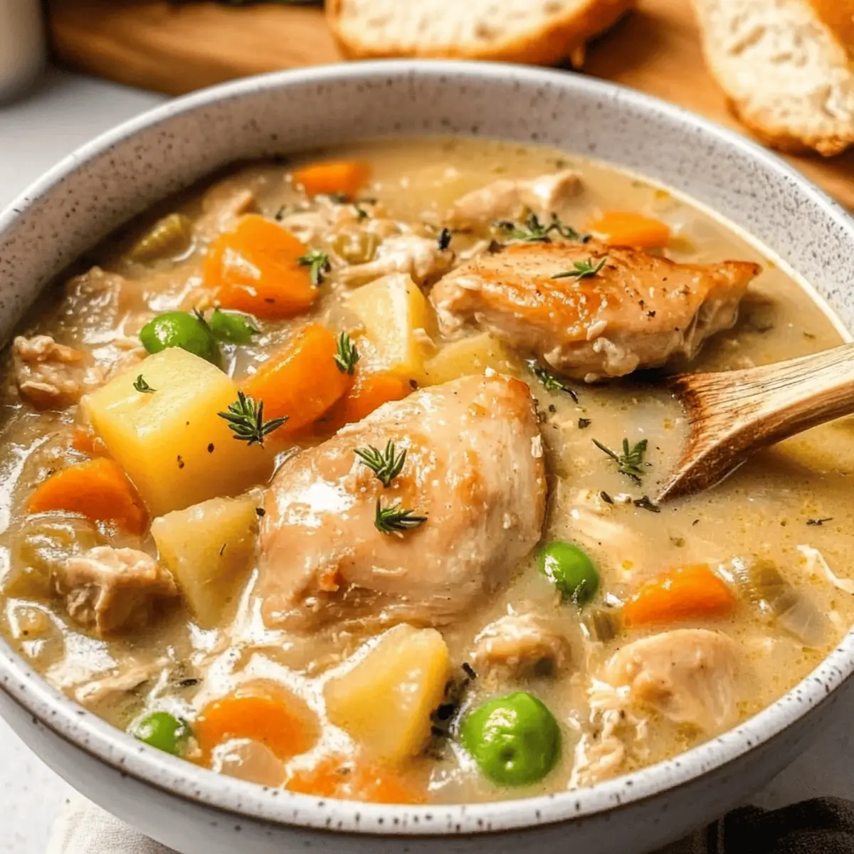 Cozy Slow Cooker White Wine Chicken Stew for Ultimate Comfort