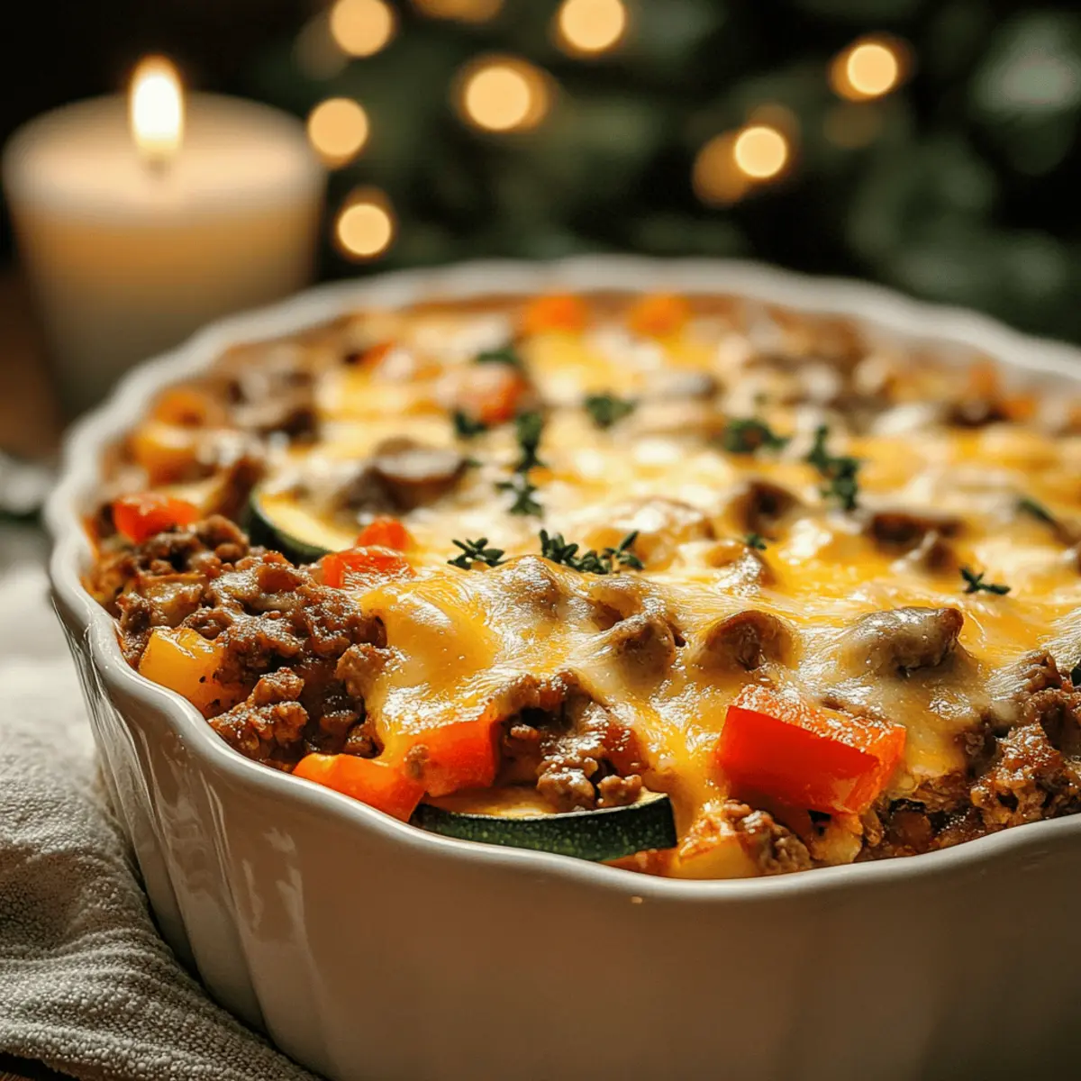 Savory Christmas Eve Beef Casserole for Cozy Family Meals