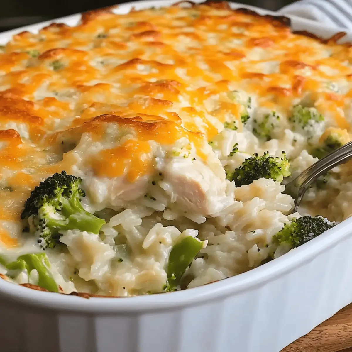 Ultimate Creamy Chicken Broccoli Rice Casserole for Cozy Nights