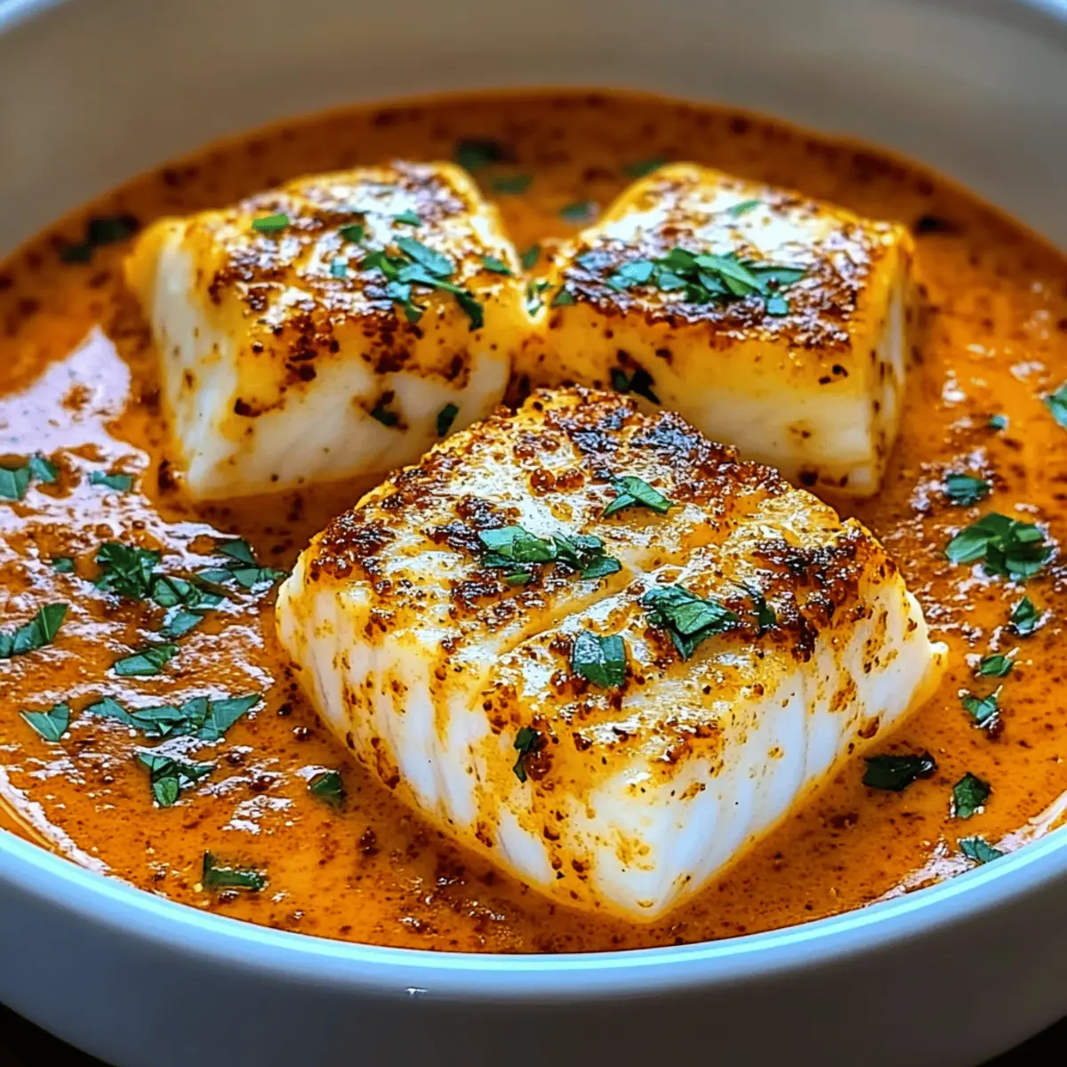 Delicious Cod in Roasted Red Pepper Sauce in Just 30 Minutes