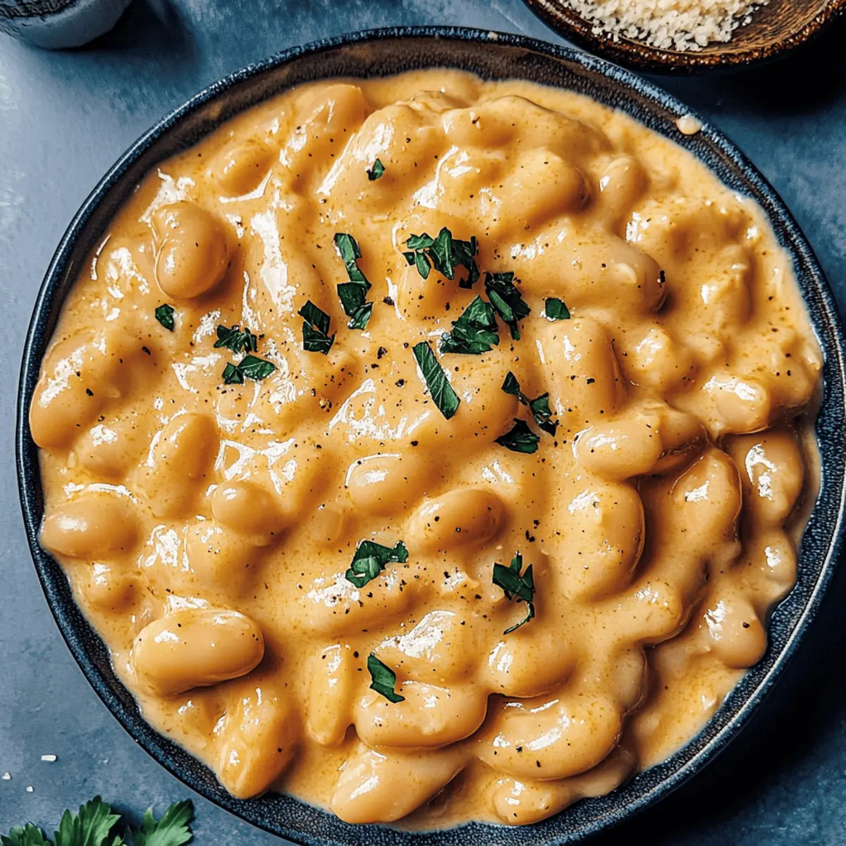 Savory Garlic Parmesan Butter Beans in Just 20 Minutes