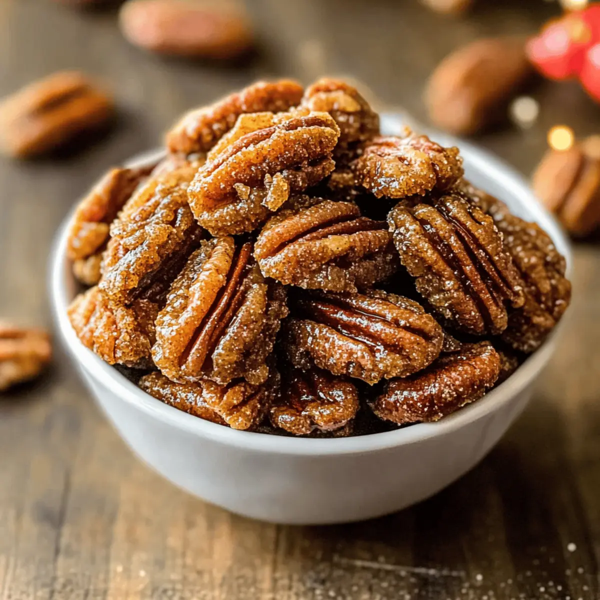 Delicious Gingersnap Pecans for a Festive Crunchy Treat
