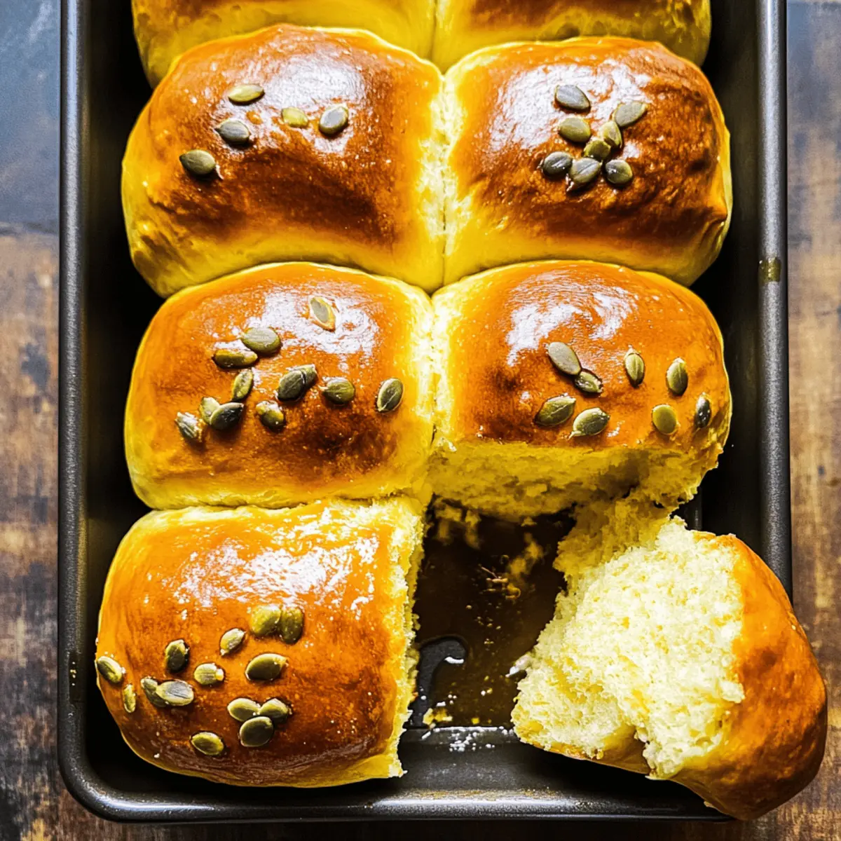 Irresistibly Soft Honey Pumpkin Dinner Rolls for Fall Feasts