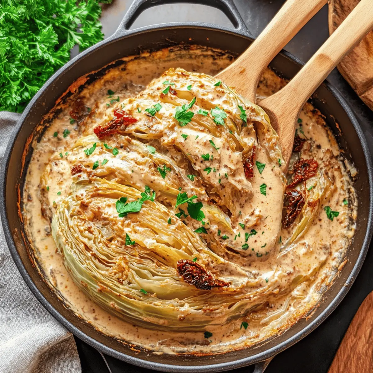 Marry Me Melting Cabbage: Comfort Food at its Creamy Best