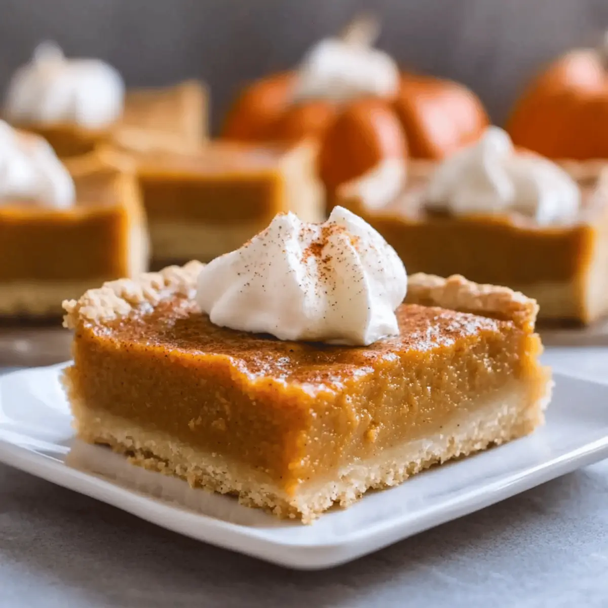 Pumpkin Pie Shortbread Bars to Wow Your Thanksgiving Guests