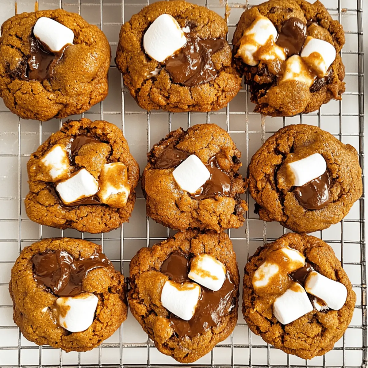 Irresistible Pumpkin S’mores Cookies Your Fall Must-Have
