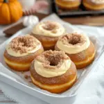 Pumpkin Spice Cheesecake Doughnuts