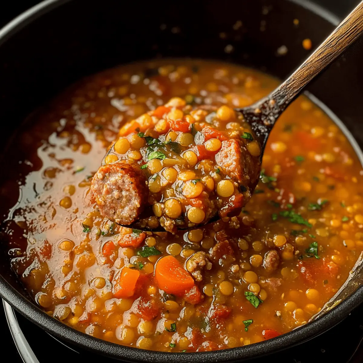 Hearty Sausage and Lentil Soup for Cozy Nights In