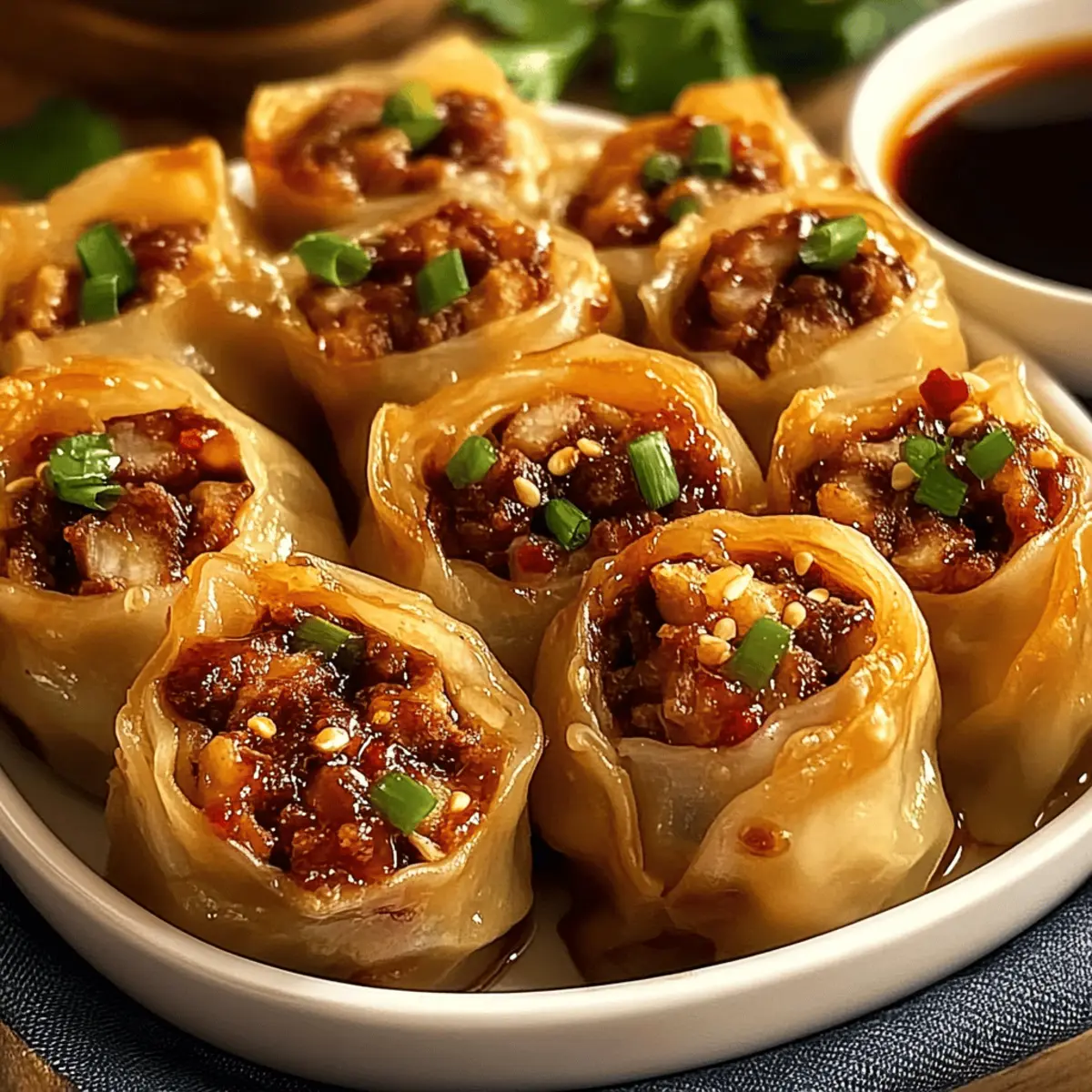 Spicy Beef Dumpling Rolls: Crispy, Savory Bites to Savor