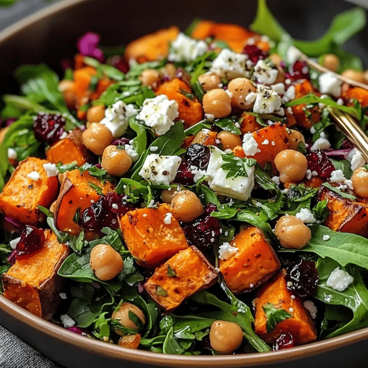 Sweet Potato and Chickpea Salad: A Wholesome Delight