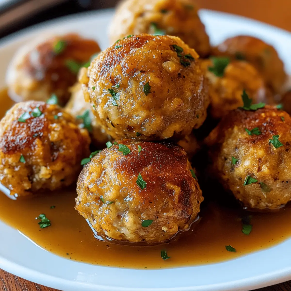 Thanksgiving Stuffing Balls That Everyone Will Love