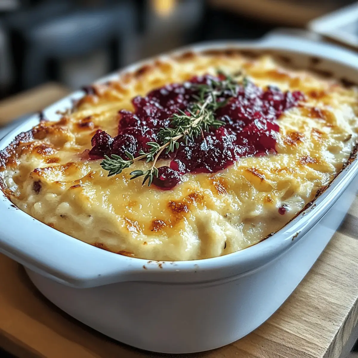 Creamy Warm Cranberry-White Cheddar Holiday Dip Recipe