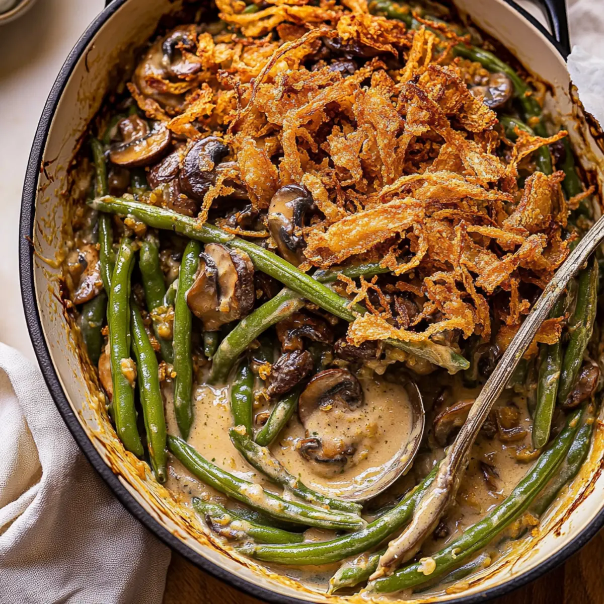 Irresistible Homemade Green Bean Casserole You’ll Love
