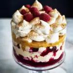 Charlotte Ree's Trifle with Meringue, Lemon Curd & Marscapone
